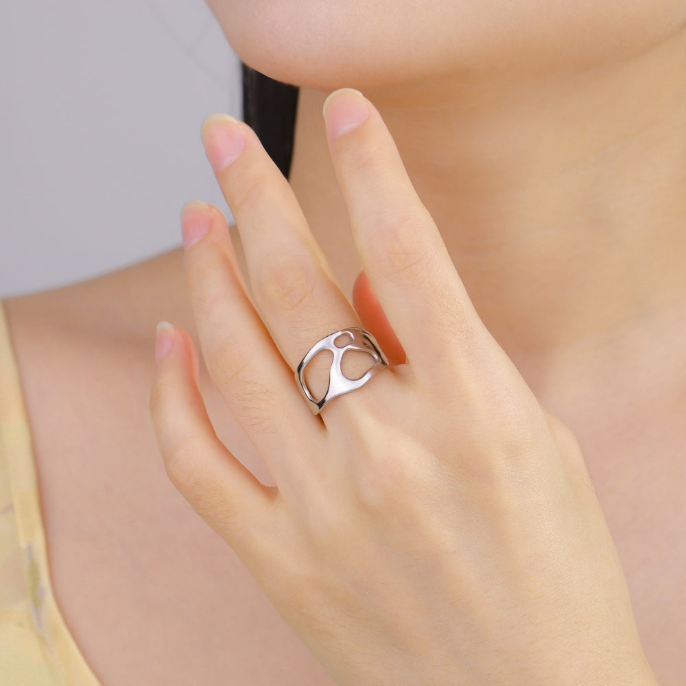Trixie Silver Ring
