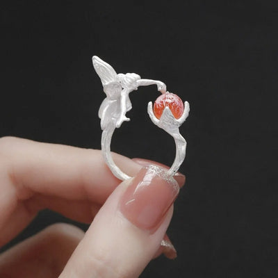 Oak Leaf & Acorn Sterling Silve Ring