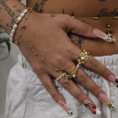 Adjustable Serene Gold Ring