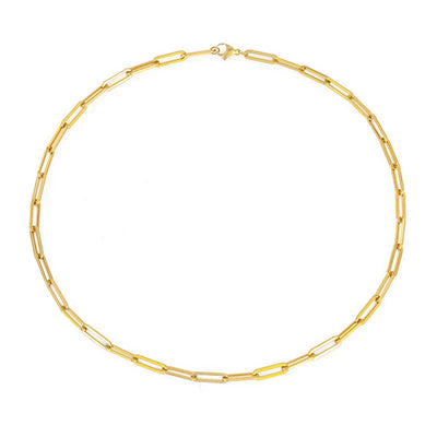 Archen Elegant Chain Necklace | White Gold