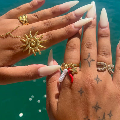 Chilli & Glow Charm Ring