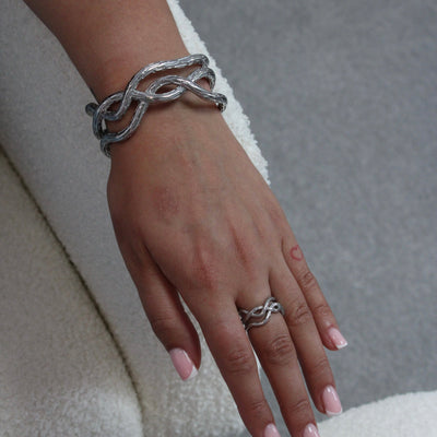 Adjustable Nevaya Silver Ring