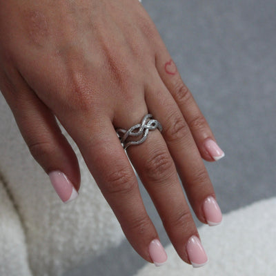 Adjustable Nevaya Silver Ring