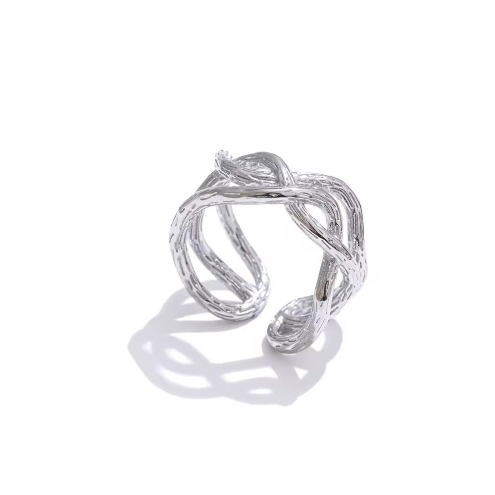 Adjustable Nevaya Silver Ring