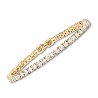 Moissanite Tennis Bracelet | White Gold
