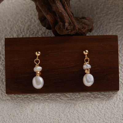 Classy Pearl Drop Earrings