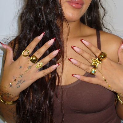 Adjustable Astra Gold Ring