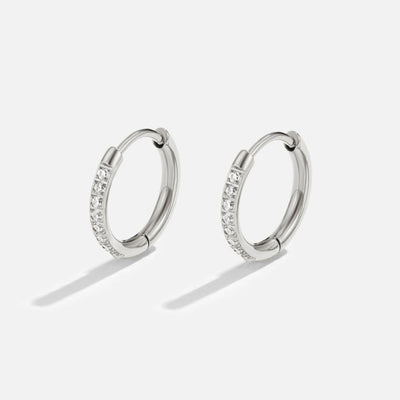 Eternity Hoop Earrings