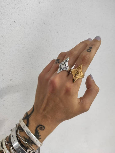 Ethnic jewely Boho rings