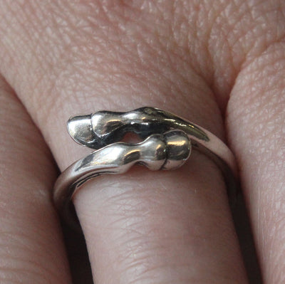 Horse Hoof Ring in Sterling Silver