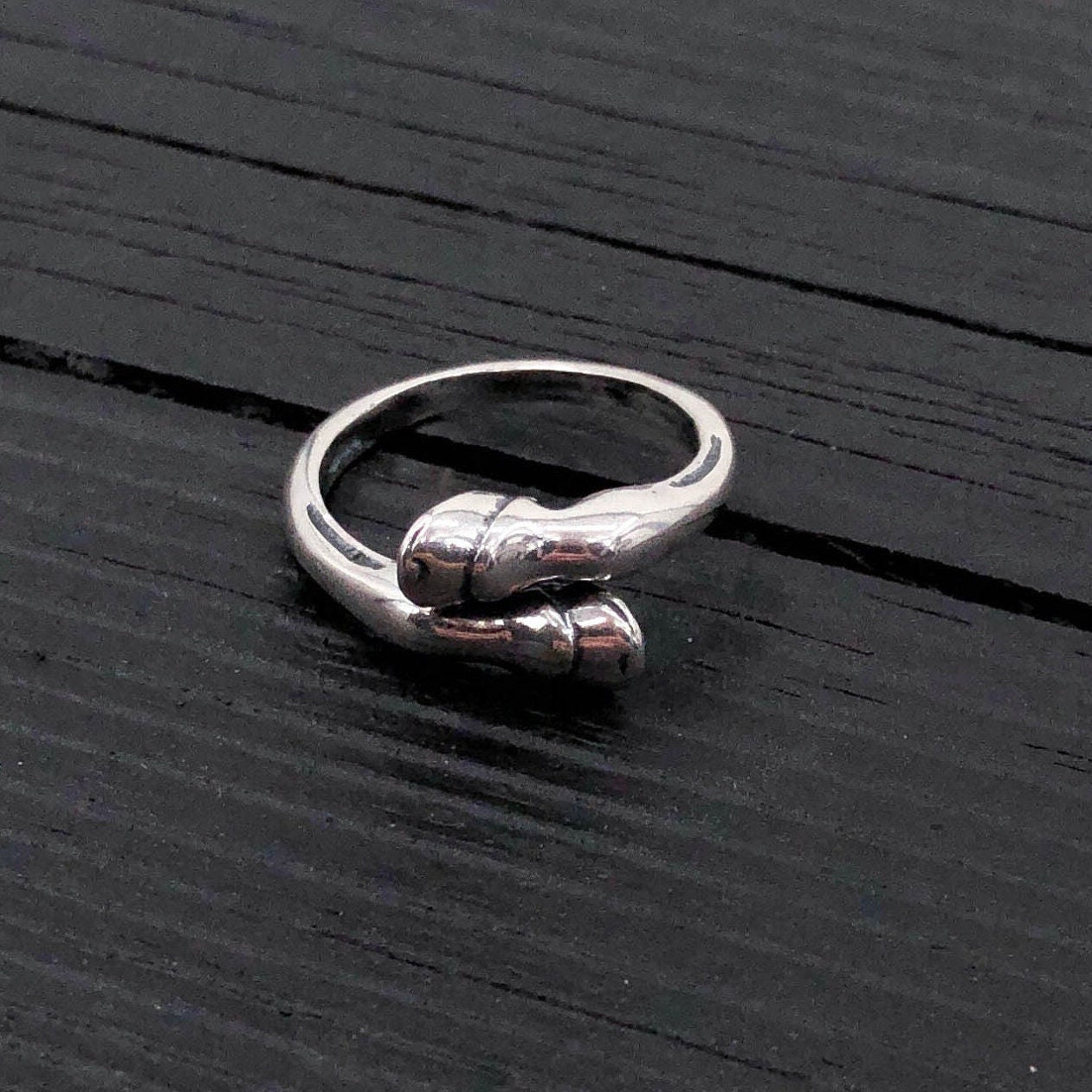 Horse Hoof Ring in Sterling Silver