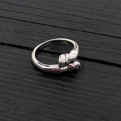 Horse Hoof Ring in Sterling Silver