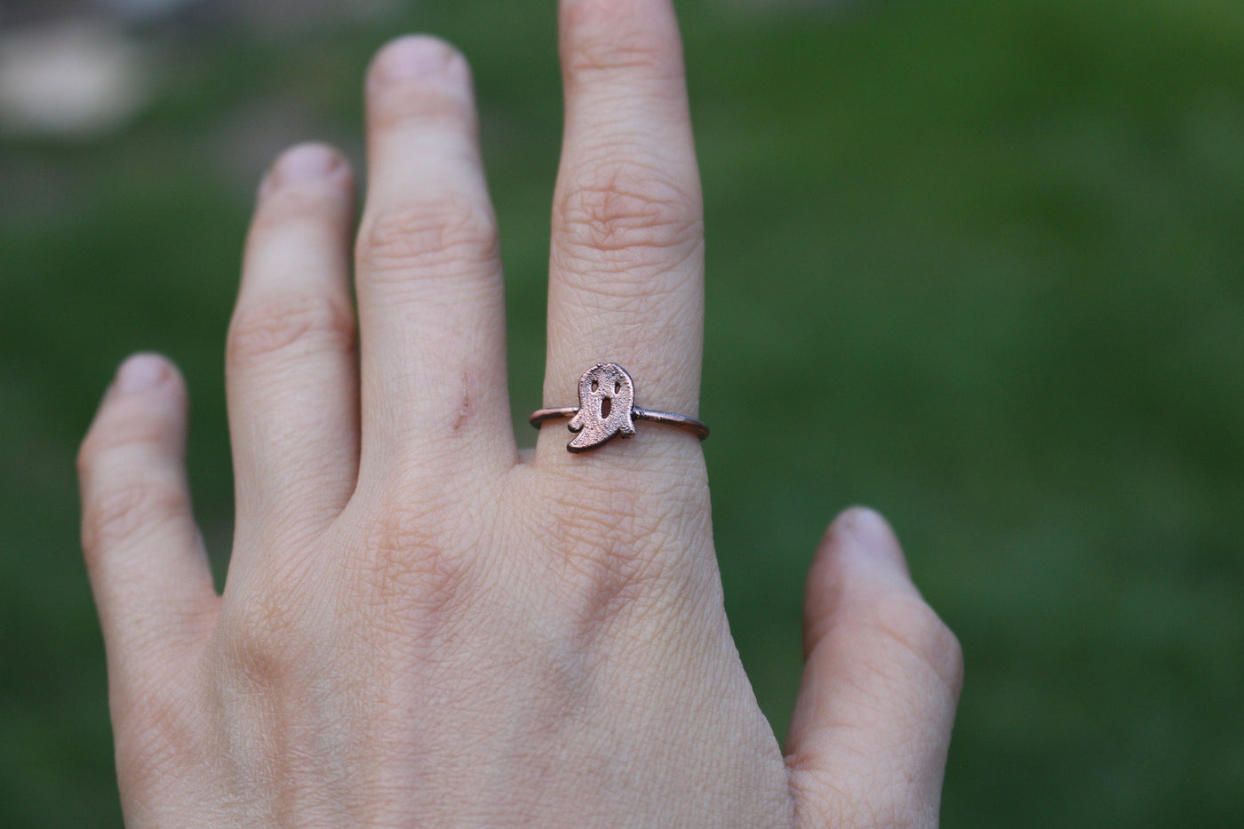 Ghost Ring Spooky Jewelry