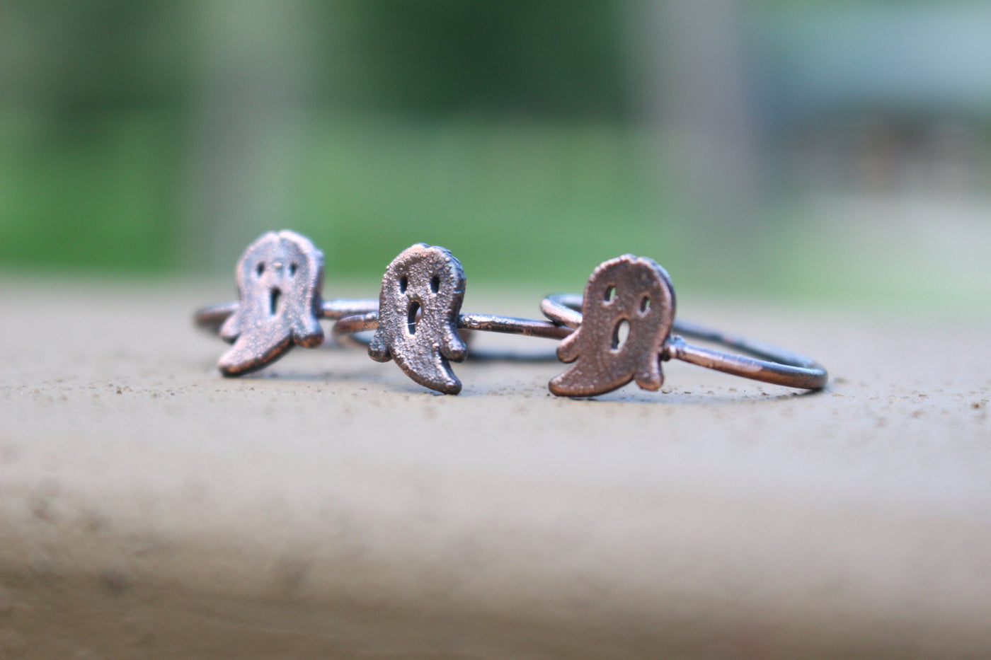 Ghost Ring Spooky Jewelry