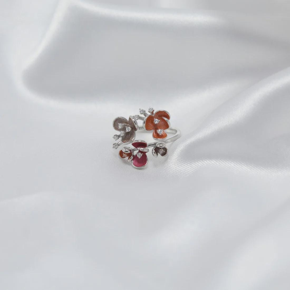 Handmade Sterling Silver Leaf Ring: Autumn Jewelry