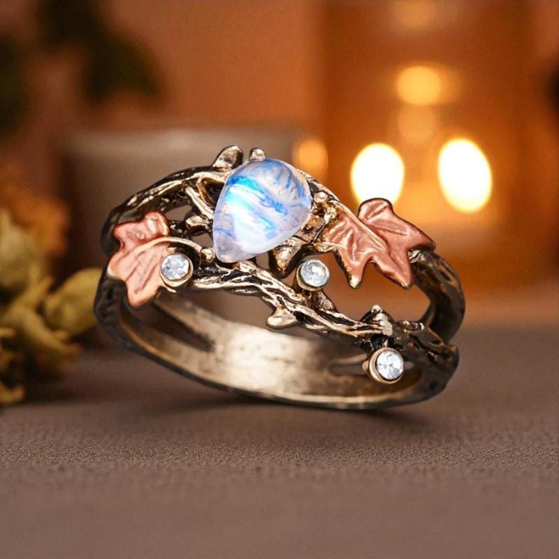 Autumn Maple Leaf Ring