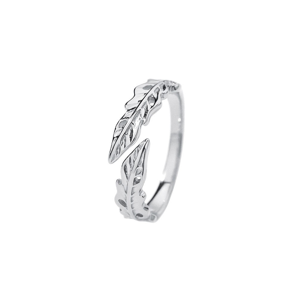 Feather 925 Sterling Silver Ring